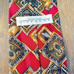 Givenchy Monsieur Made in USA from Imported Imported Silk Fabric Multi